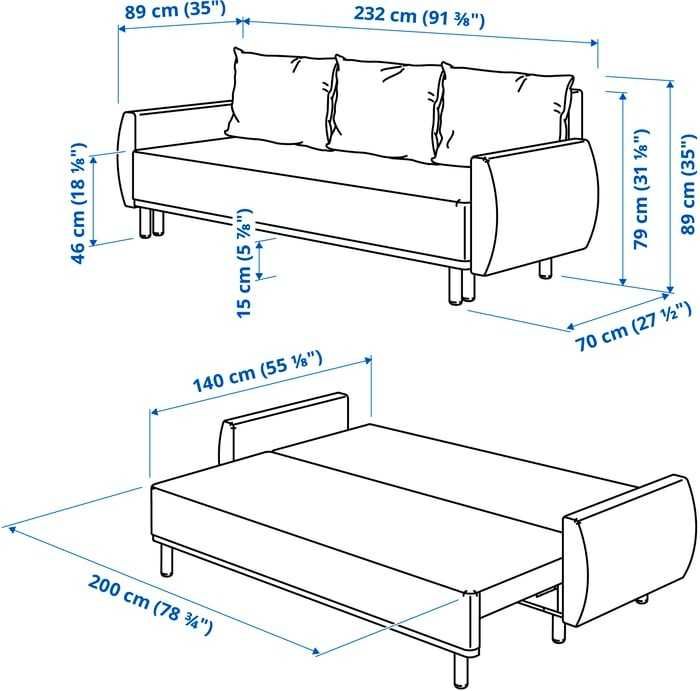 Canapea Extensibila 3 Locuri