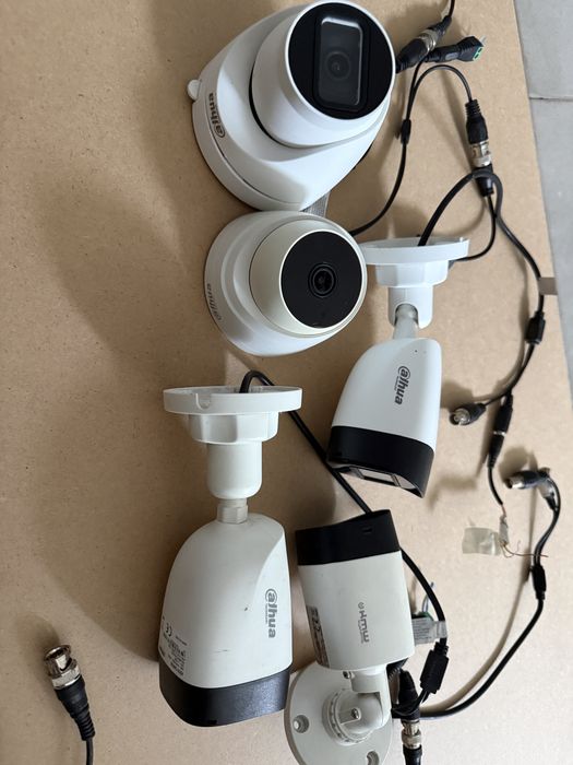 Kit 5 camere supraveghere Dahua/HMW HDCVI + 5 balun video
