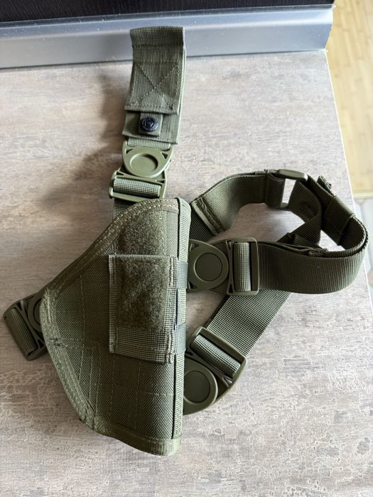 Toc pistol , prindere pe picior