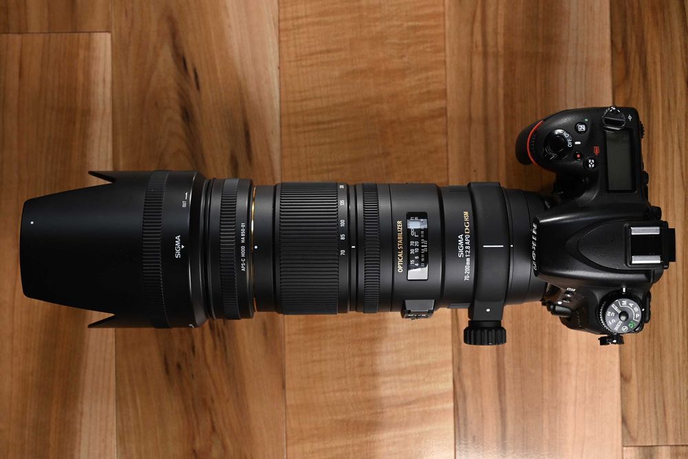 Obiectiv Sigma 70-200 mm, f2.8, Montura Nikon F