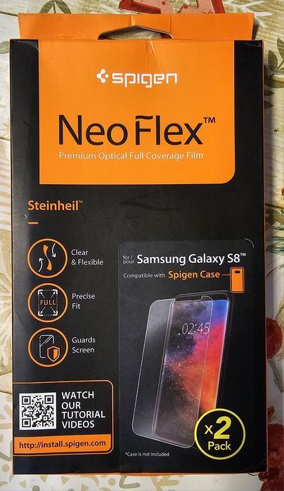 Folii protecție Spigen pentru ecran Galaxy S8