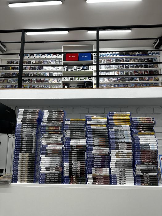 Огромный выбор игровых дисков для Playstation Nintendo