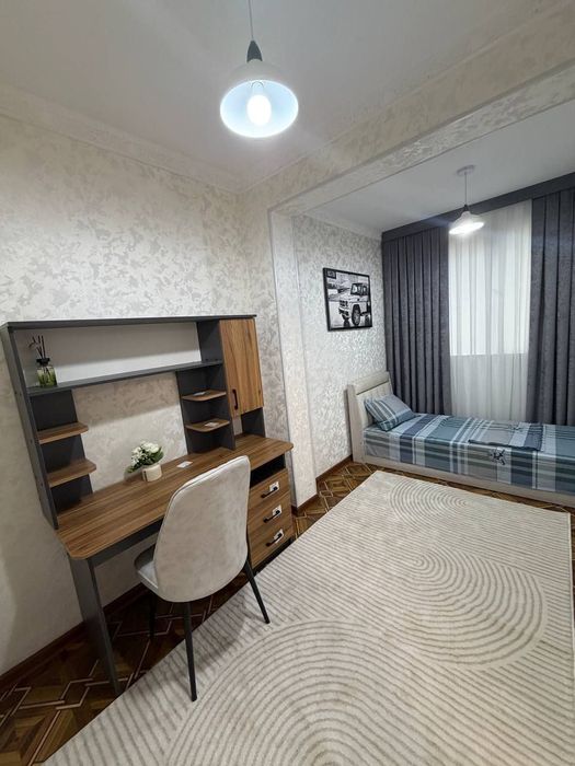 ^52м² Балкон:2х6‼️2/1/4 Евроремонт укомплектована квартира Чиланзар-21