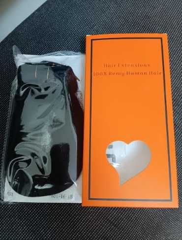 Doupor естествени екстеншъни за коса с щипки, 100% естествена коса