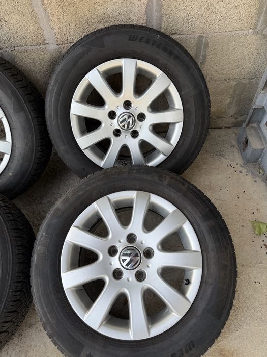 Оригинални джанти VW 5x112 15цола с гуми