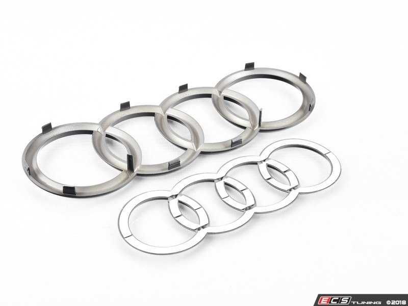 Embleme Audi fata / spate Emblema grila / haion  inele cercuri cromate