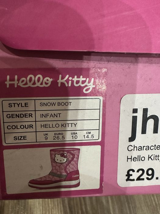 Страхотни апрески  Hello Kitty като нови