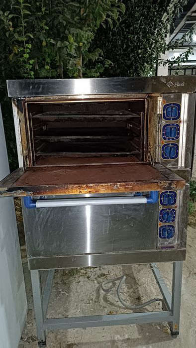 Расиски духовка. 3 фазали. Катта абёмли ташкилот ва ошхоналар учун