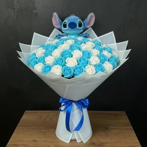 Buchet trandafiri de sapun