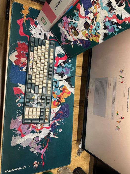 Varmilo VBS108 Crane Kailh Crane Switch топовая механика