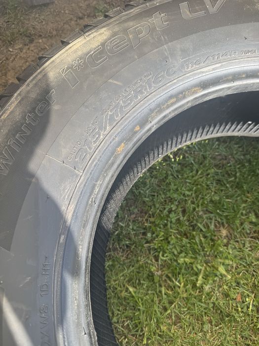 215 / 75 / 16 c HANKOOK зимни