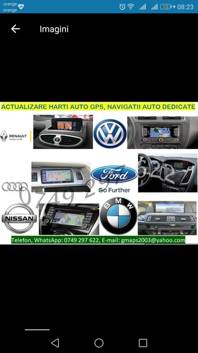 Ford SD Navigatie Harti Mondeo Focus Kuga Fiesta GPS MCA MFD SYNC2 3