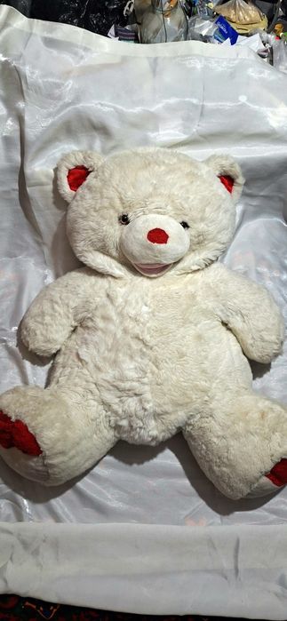 Мишка большой белый