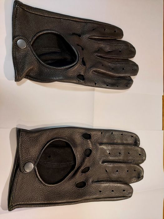 Manusi condus din piele naturala