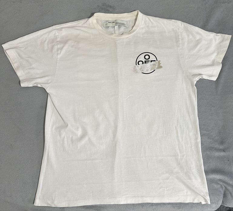 Tricou off white marime m oversize