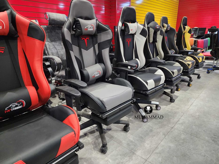Кресло игровое Tesla оригинал доставка бесплатная + гарантия