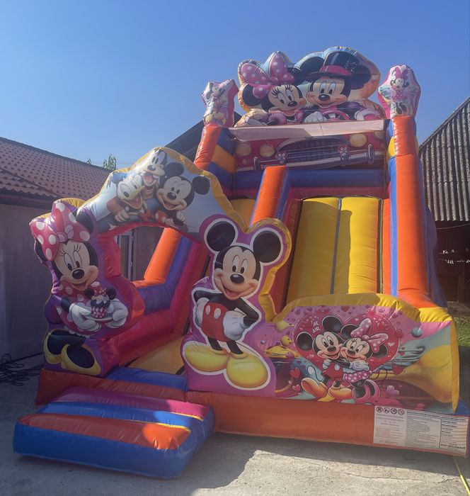 De inchiriat casa gonflabila si tobogan