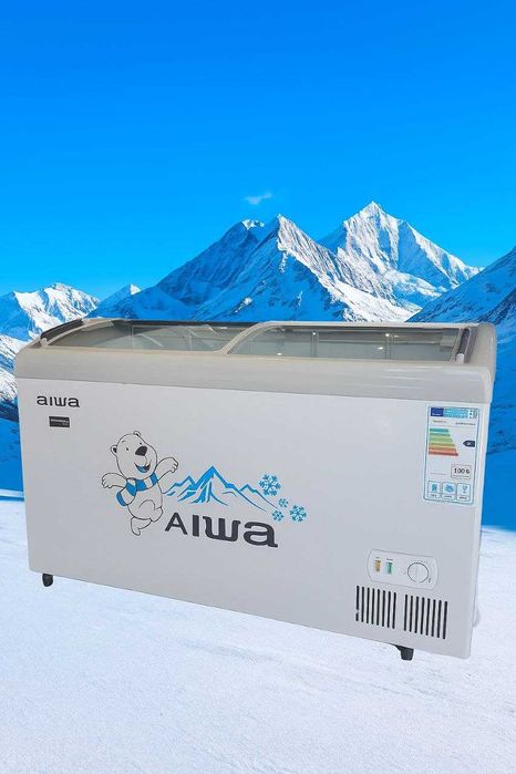 Морозильник Aiwa оптом склад сундук и стекло