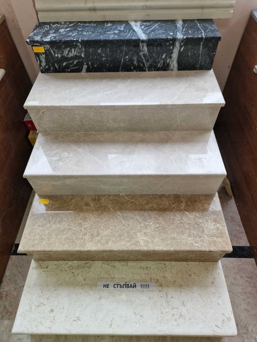 Стъпала от мрамор гранит варовик травертин ПРОМОЦИЯ