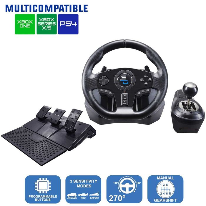 Волан Subsonic SuperDrive Racing Wheel Pro Sport GS 850X за PS4/XBOX
