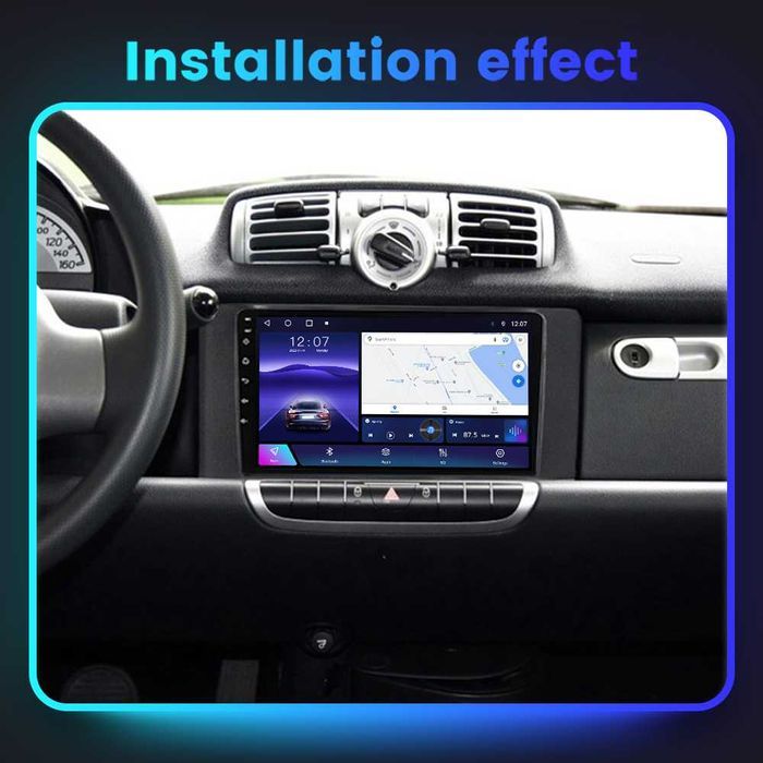 Navigatie Android 14 Smart 2011 - 2015 1/8 Gb Waze CarPlay + CAMERA