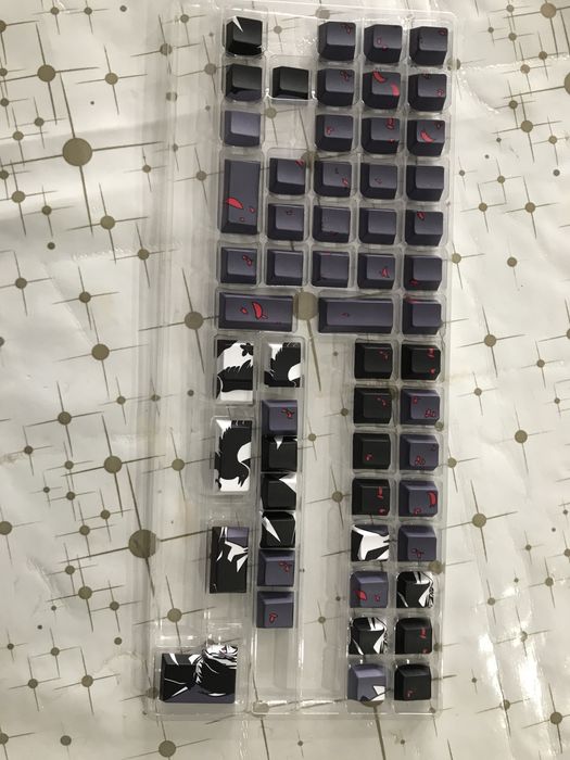 Кейкапы Raven Sakra в подарок кабель