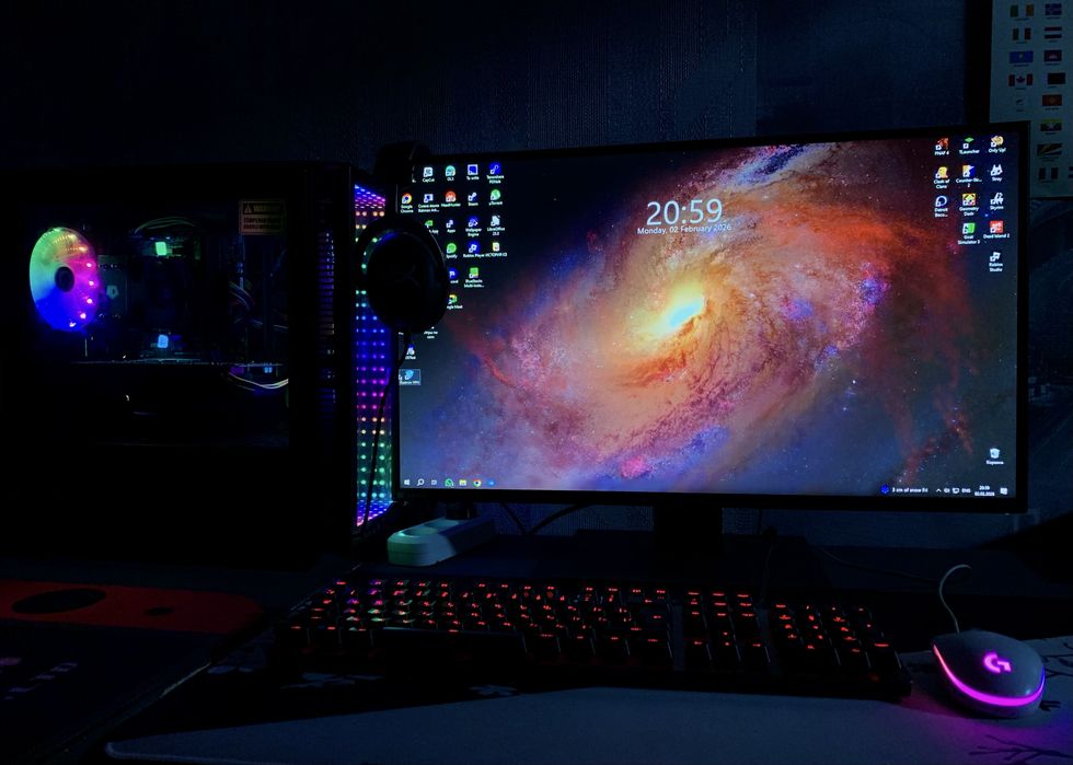 Игровой компьютер + ПОЛНЫЙ комплект