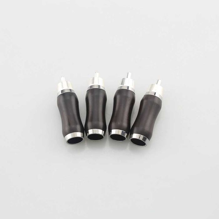 Audiocrast WR1102S посребрени RCA жакове/чинчове, 4 броя