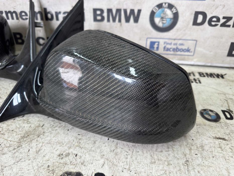 Capace oglinzi carbon stanga dreapta BMW Seria 5 6 7 F07 F10 F11 F06 F12 F13 F01 F02 F03 F04