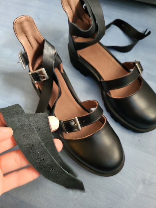 Pantofi Mauri piele naturala 39