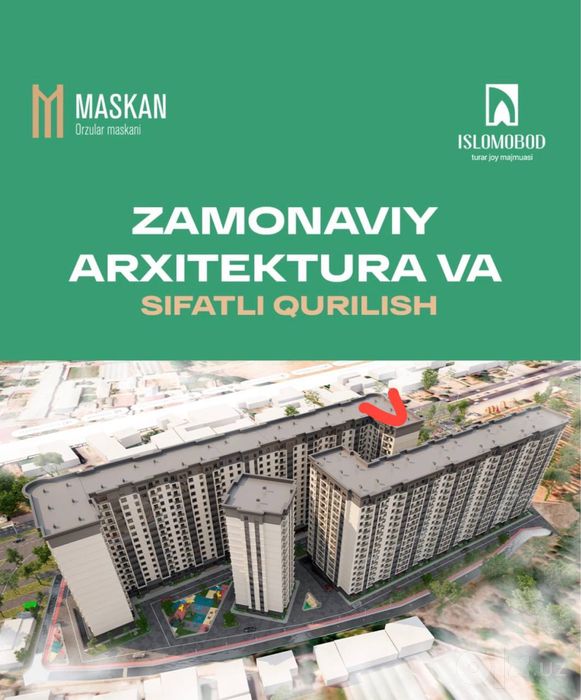 Novostroyka islomobod 6 etaj hali bitmagan