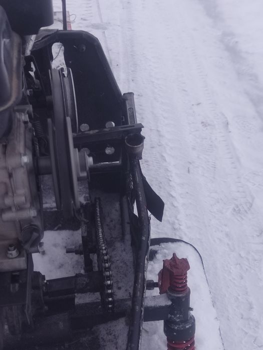 Снегоходы с двигателем и редуктор