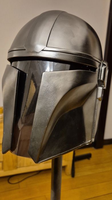 Cască The Mandalorian (Beskar) - Star Wars - Replică Printată 3D & Vo