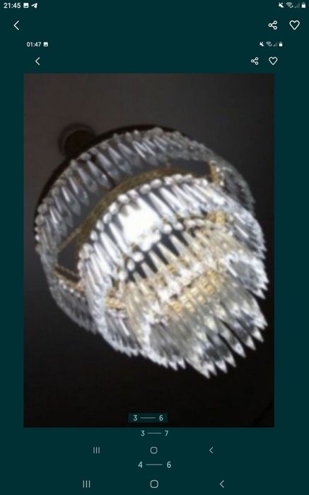 Продам 3 хрустальных люстры богема !