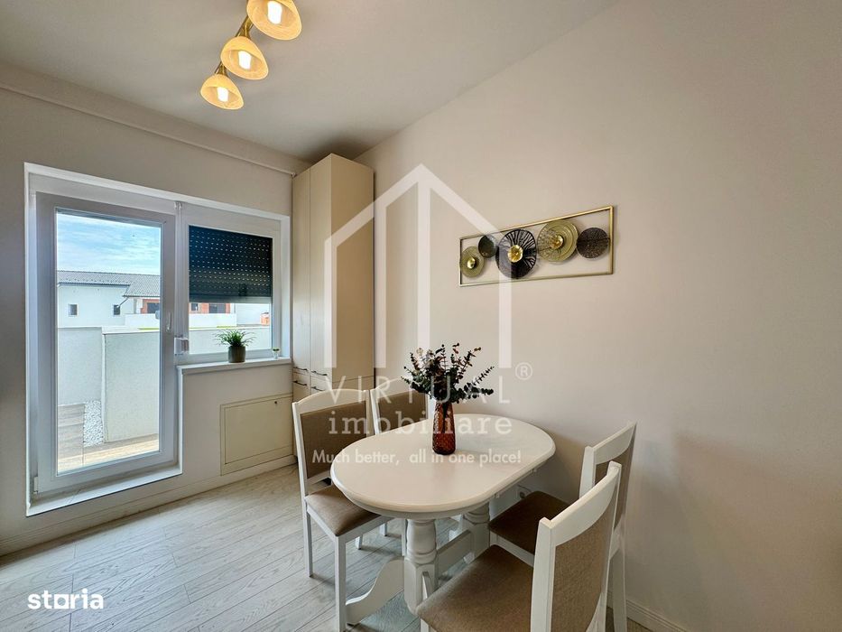 Apartament cu 2 camere, 55mp utili, 2 terase, lift, prima inchiriere