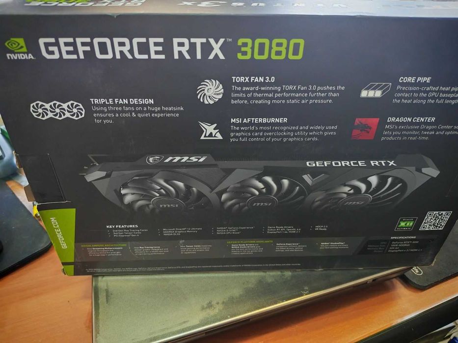 MSI GeForce RTX 3080 Ventus 3X