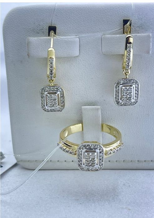 Таза алтын брилианттар