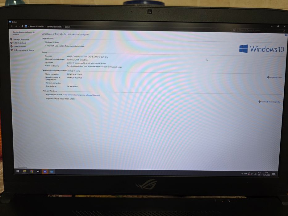 Laptop Asus Rog GL703GE