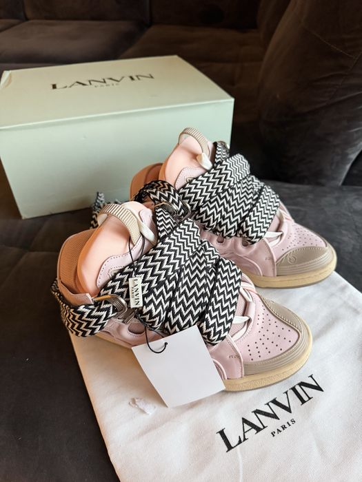 Adidasi Lanvin Curb Lace-up - piele naturala/size 36-45/full pack