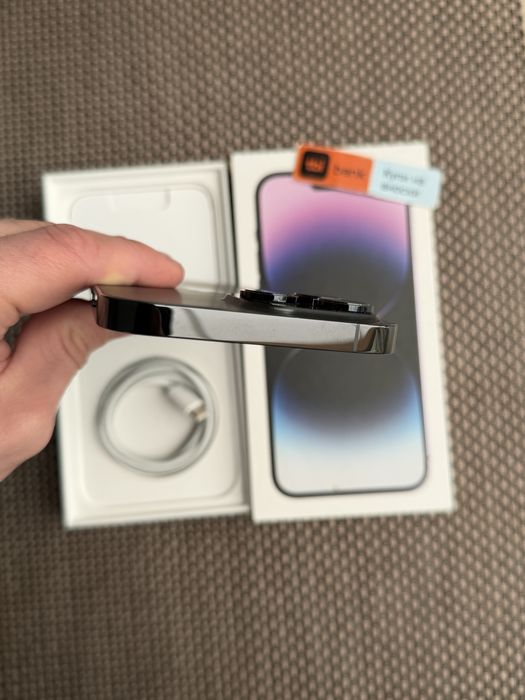 Като нов*Iphone 14 Pro Max*ЛИЗИНГ  17€/м 128GB айфон 14 про макс Space gray