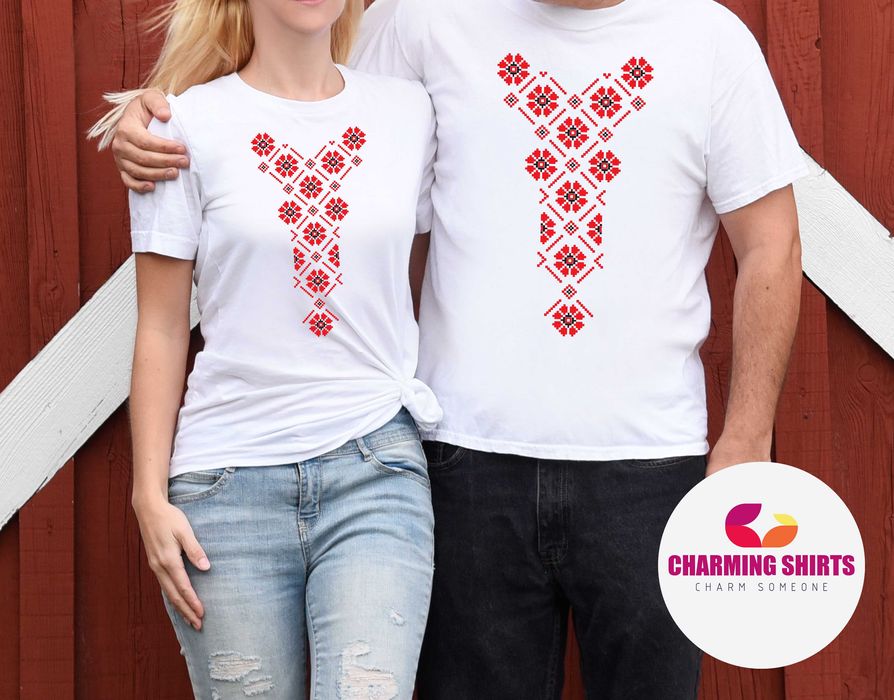 Тениски с шевици(щампа), Народни мотиви, Тениски от органичен памук