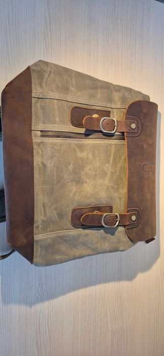 Rucsac de oras UrbanBag Osaka piele/textil