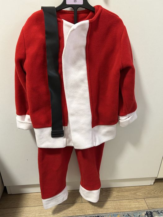 Costum de Mos Craciun baietii copii 4-6 ani
