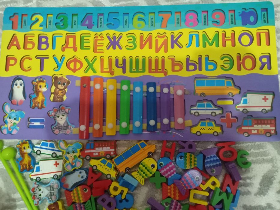 Обучающий набор, сортер, игрушки