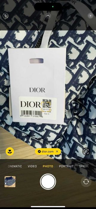 Dior-Оригинален чисто нов двулицев дамски елек S-M размер