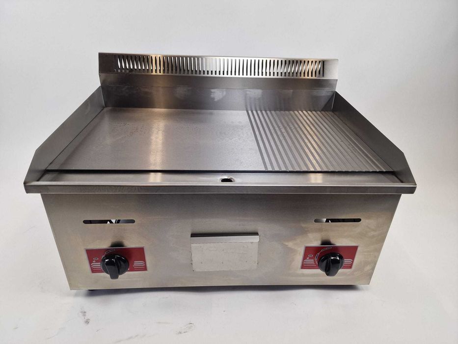 plita pe gaz gpl noua cu factura 62x50 cm ,neted+striat