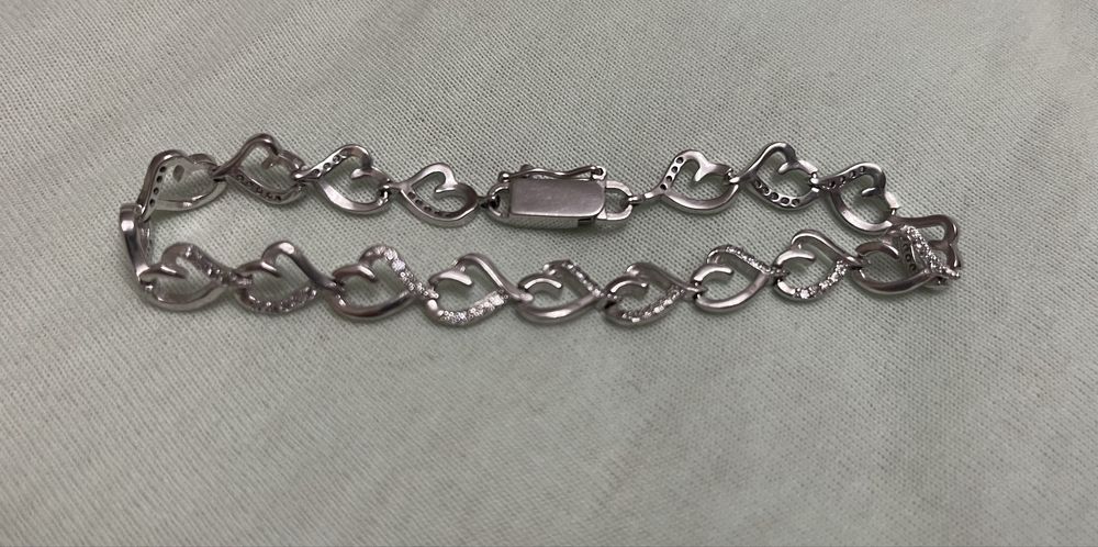 Браслет серебряный