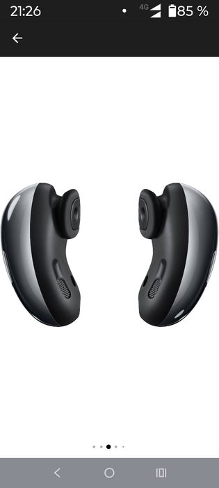 Casti bluetooth Samsung Galaxy Buds Live Cosmic Black ANC Bixby