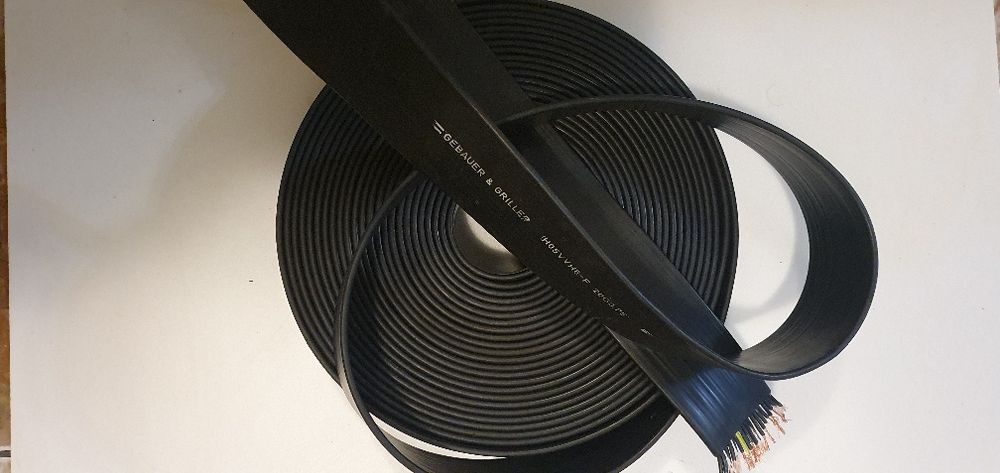 Cablu electric panglică 20fire cupru litat ca nou