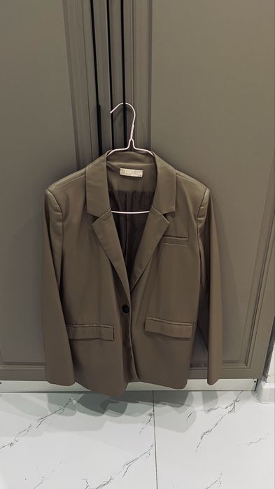 Пиджак кожанный